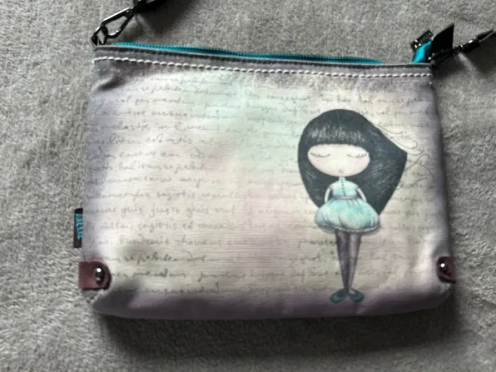 Anekke sac pochette imprimée jeune fille très bon état - photo numéro 2