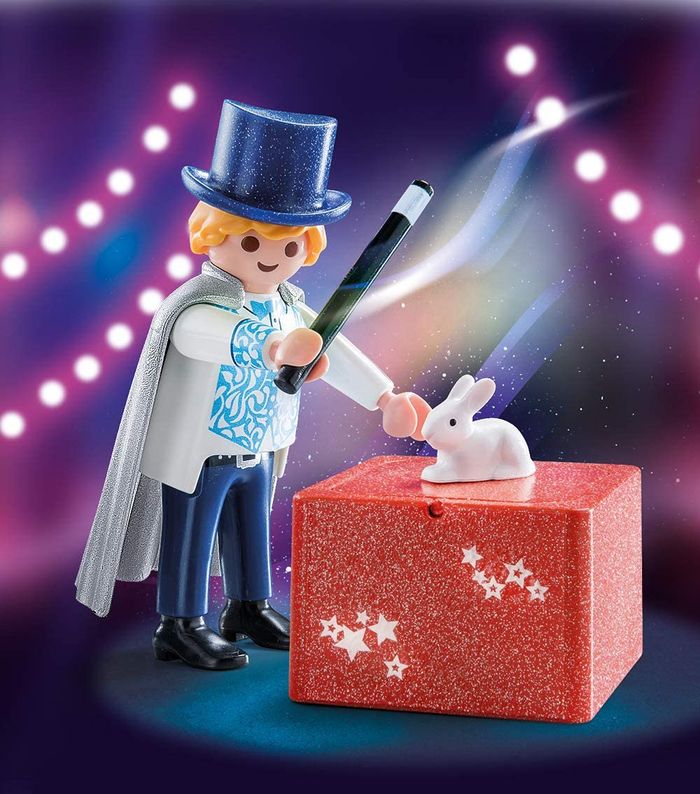 PLAYMOBIL 70156 City Life Spécial Plus Magicien et boîte - photo numéro 2