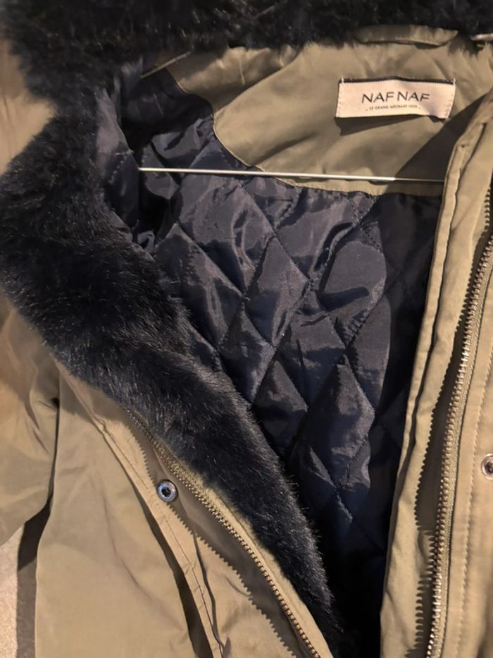 Parka NafNaf taille 36 kaki - photo numéro 3