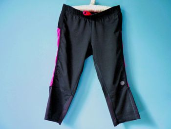 pantacourt legging femme asics sport XS 34 noir technique TBE