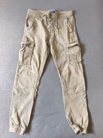 Pantalon cargo kaki homme bonobo taille 38
