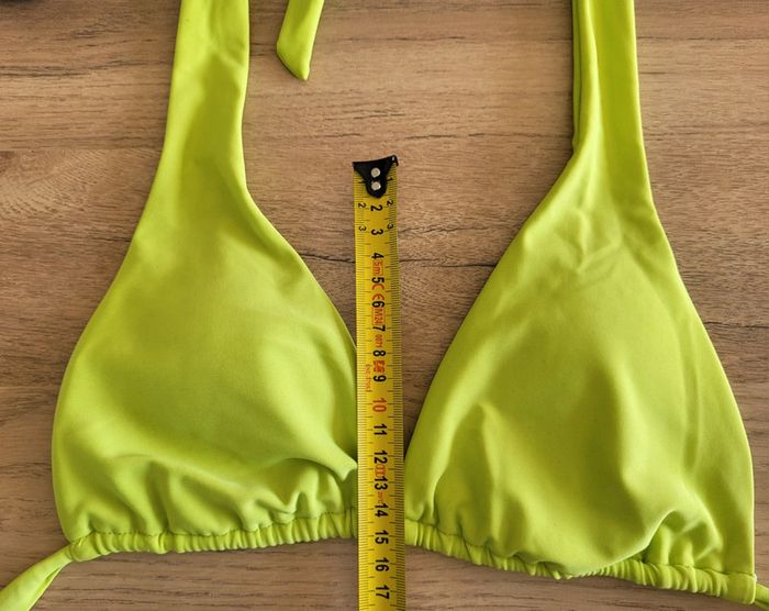 Haut de maillot de bain 2 pièces vert anis Pimkie Taille S - photo numéro 6