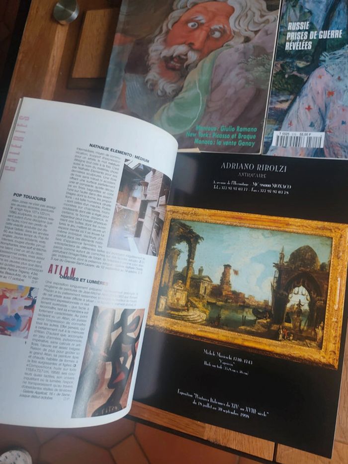 Lot 3 magazines vintage Connaissance des Arts – Picasso, Russie, Toulouse-Lautrec - photo numéro 6