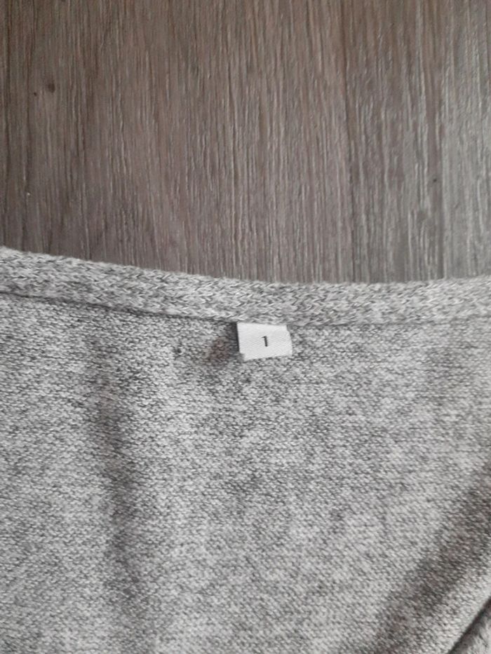 Pull gris - photo numéro 4