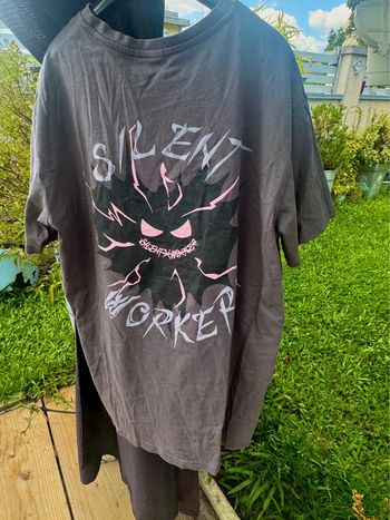 Tee shirt silent worker oversize collection passion