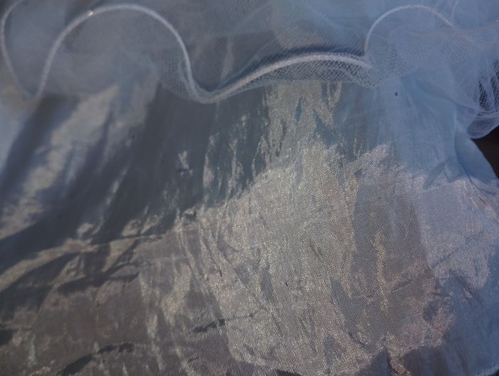 Robe écru fines bretelles avec fleurs 10 ans - photo numéro 7