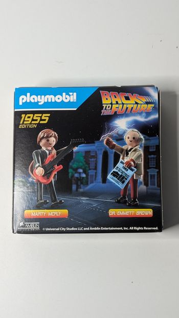 [Playmobil] Set Back to the Future 1955 ed Marty&Doc 70459