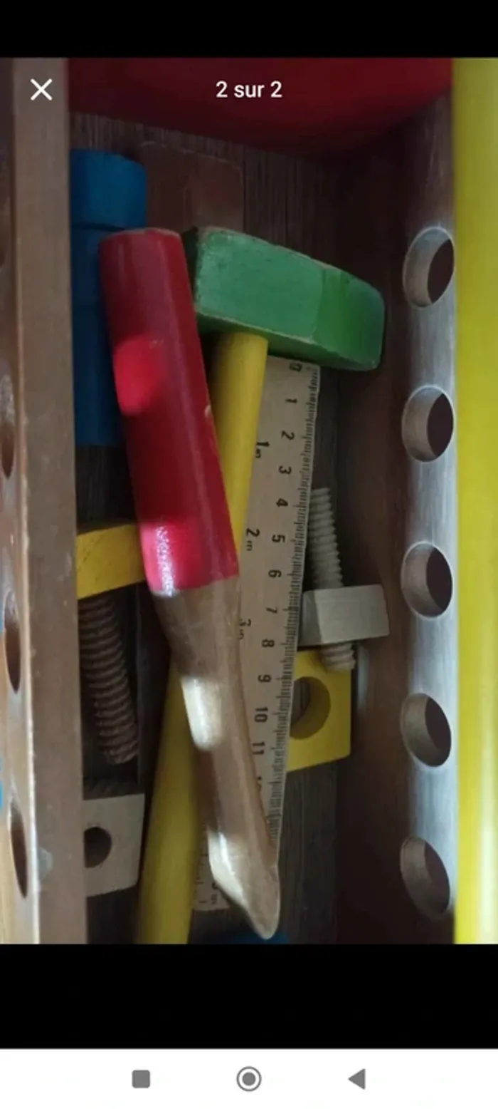 Jeux en bois "tool box" - photo numéro 2