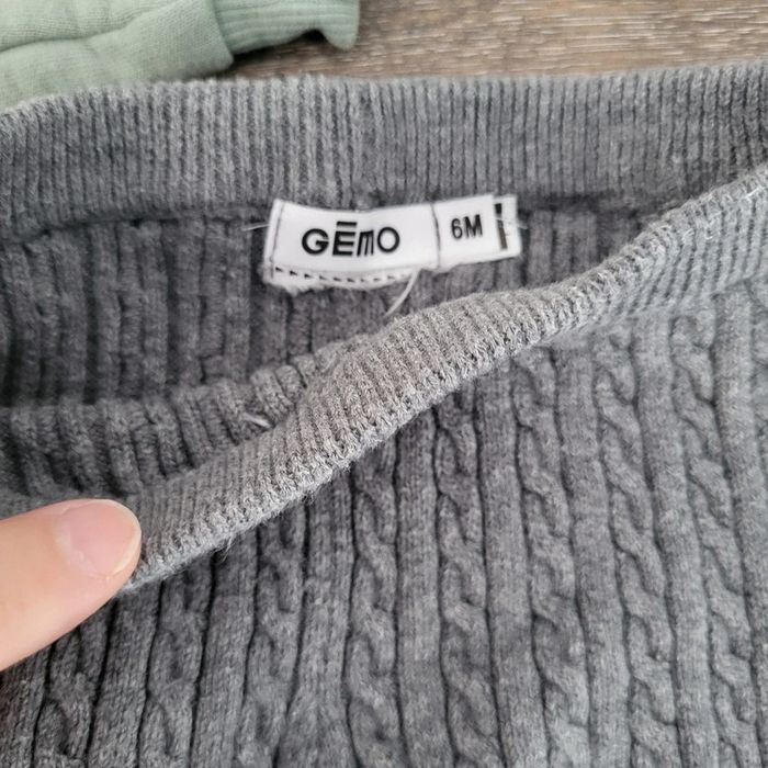 Kiabi/Gemo - Gilet sweat et pantalon 6 mois - photo numéro 5