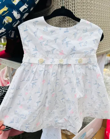 Magnifique robe blanche Jacadi neuve avec étiquette 6m
