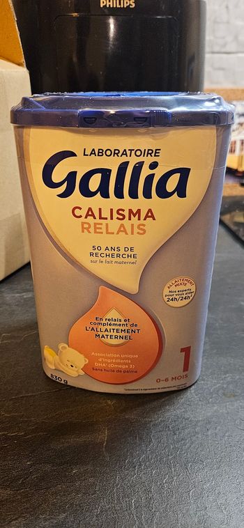 Lait Gallia Calisma Relais 1er âge