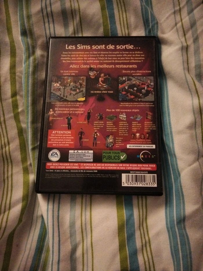 Jeu PC Les sims et plus si affinités - photo numéro 2