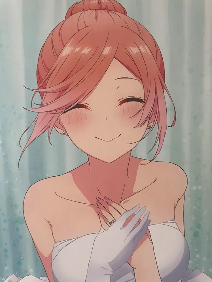 The Quintessential Quintuplets – Visual Board Yotsuba Nakano Ichiban Kuji 18 x 26 cm - photo numéro 3