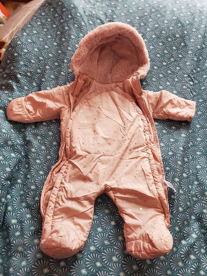 Combi pilote bébé fille - 3-6 mois