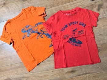 Lot 2 tee shirt 8 an 