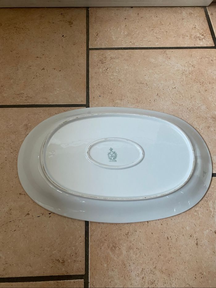 Plat porcelaine - photo numéro 4