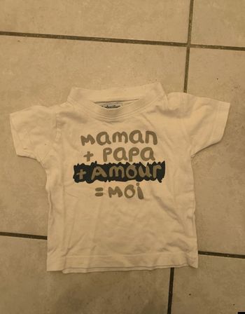Tee shirt bébé 