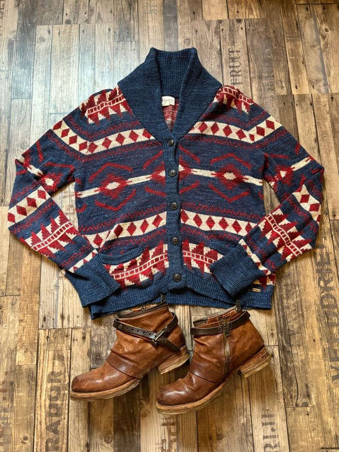 Gilet bohème Ralph Lauren Denim & Supply taille 40