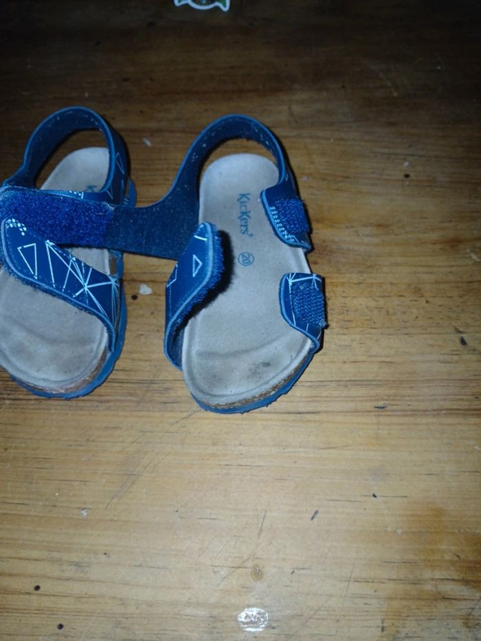 Claquettes /sandales bébé kickers - photo numéro 8