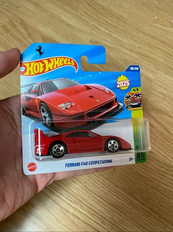 Hot Wheels  | Mainline | Exotics | Ferrari F40 Competizione | 4/5 | HYW59-N522 - 5785