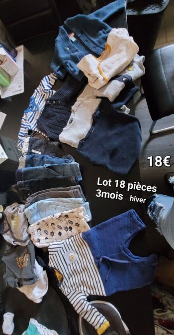 Lot 3mois hiver