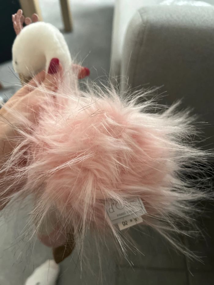 Cygne Histoire d’ours rose neuf - photo numéro 4