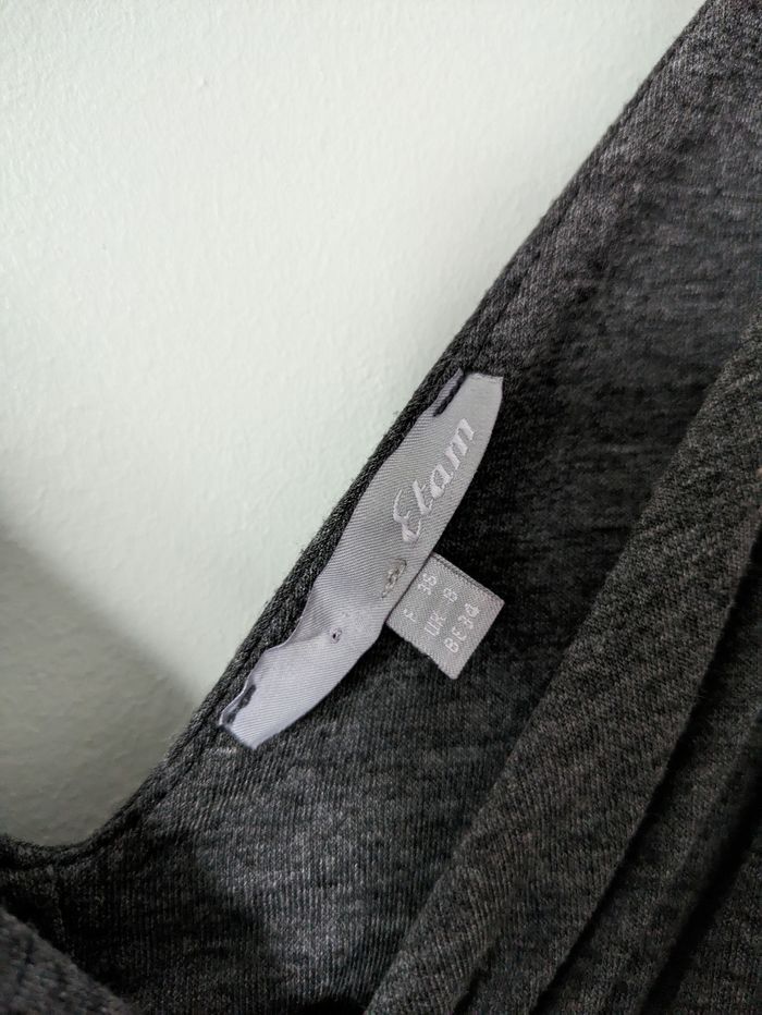 Robe Etam grise femme T 36 - photo numéro 3