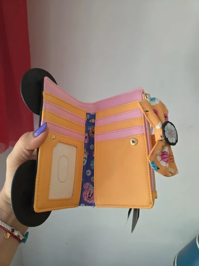 Portefeuille minnie halloween - photo numéro 4