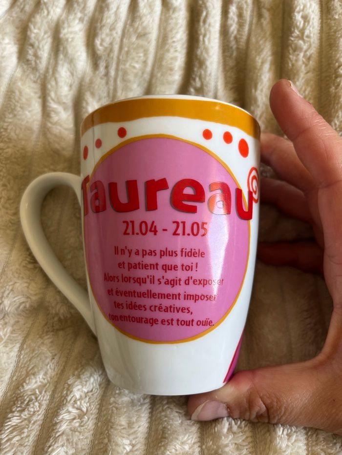 Tasse/mug diddl taureau - photo numéro 4