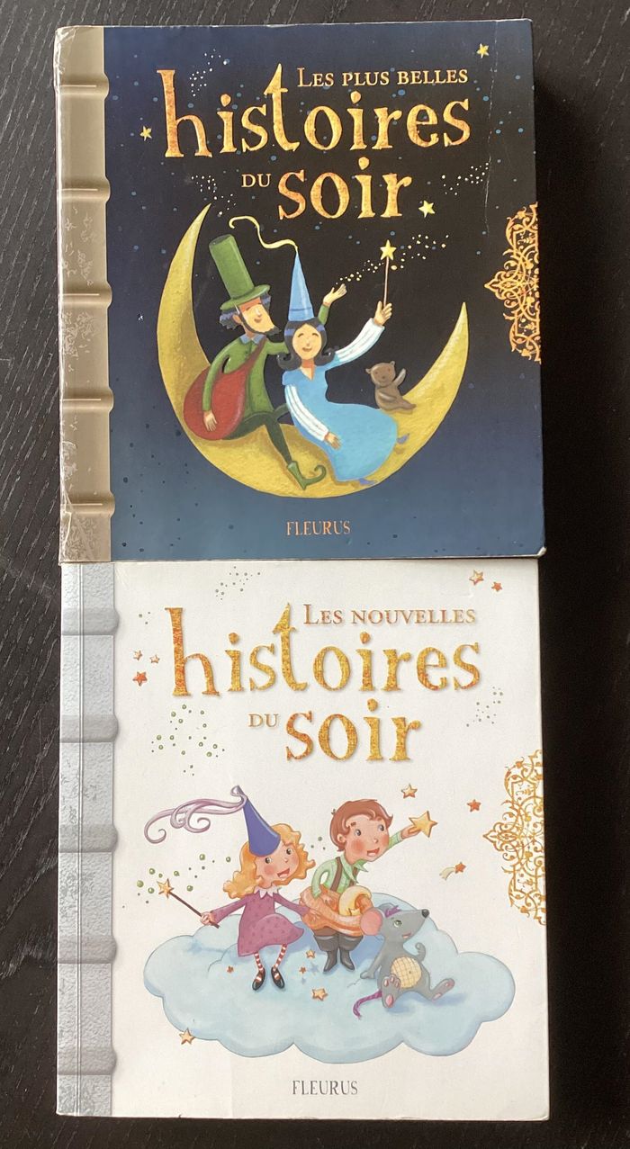 Lot de 2 livres de contes pour enfants Histoires du Soir - photo numéro 1