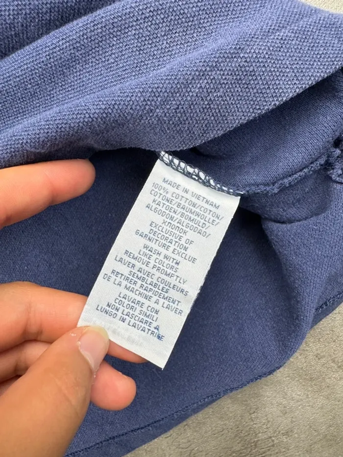 Polo Ralph Lauren Bleu Marine Logo Brodé Taille XL - photo numéro 7