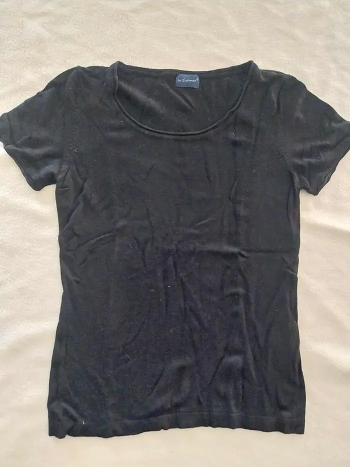 Haut / pull leger Noir T38/40 - photo numéro 2