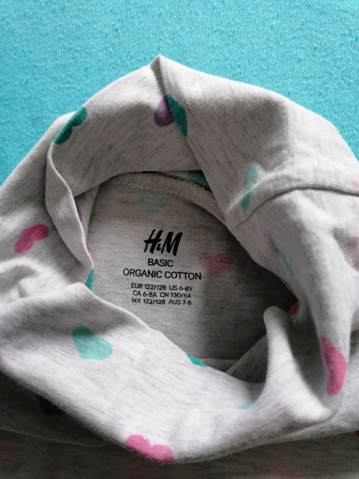 Pull avec col, motif coeur - photo numéro 2