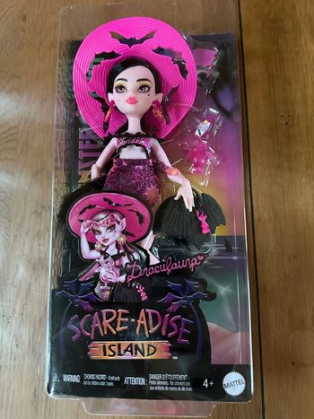 Poupée Monster High Draculaura Scare Adise Neuf