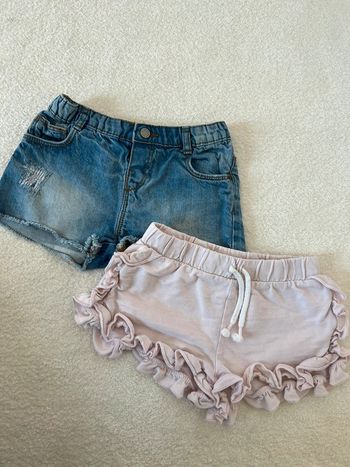 Lot de 2 shorts Zara 2-3 ans