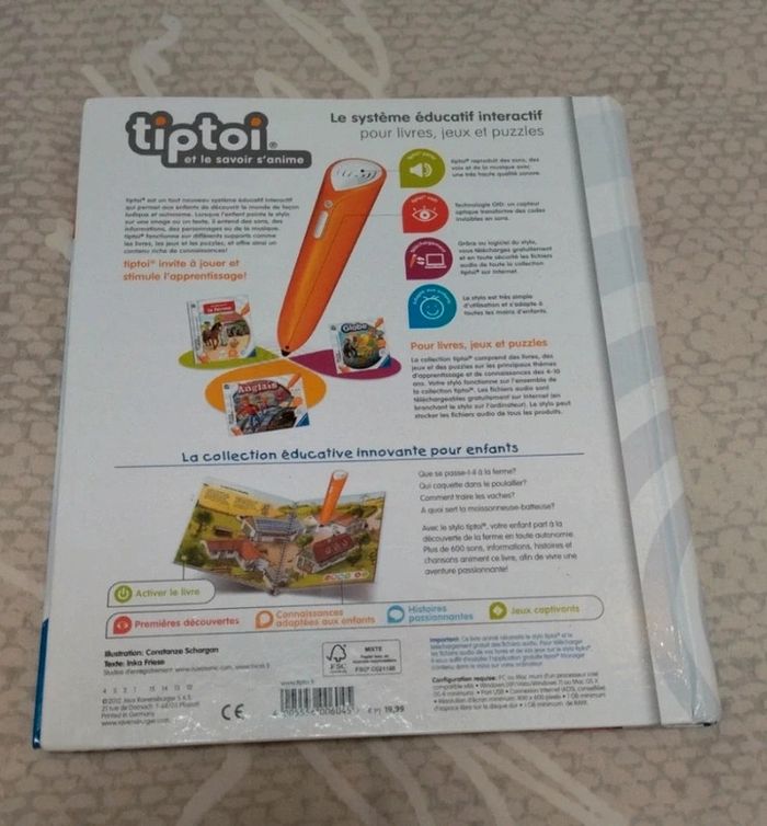 Tiptoi je découvre la ferme - photo numéro 2