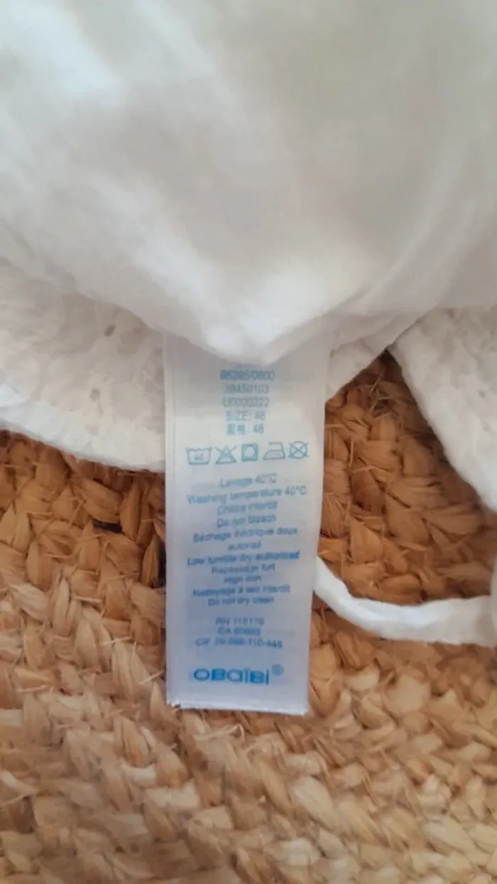 Chapeau de soleil Obaibi T.48cm - photo numéro 4