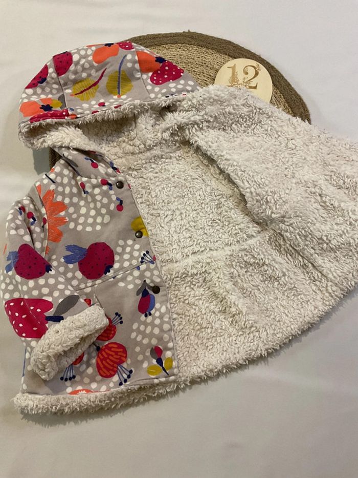 Veste doublé polaire fille Catimini - photo numéro 3