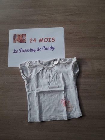 T-shirt fille 24 mois
