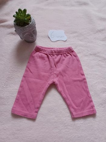 Pantalon rose 6 mois