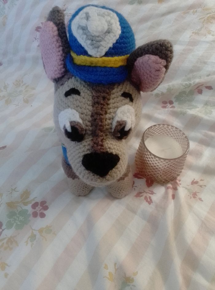 Peluche pat patrouille tricoté - photo numéro 2