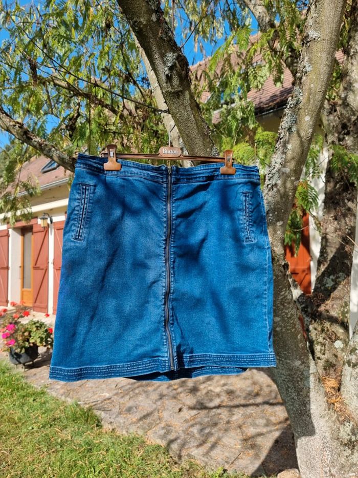 Kiabi jupe en jean * taille 52 * - photo numéro 3