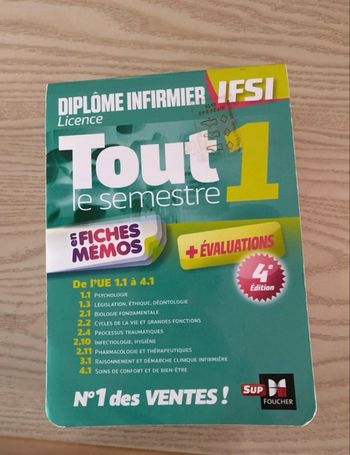 Diplôme infirmier mémos et évaluation