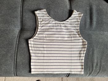 débardeur rayures