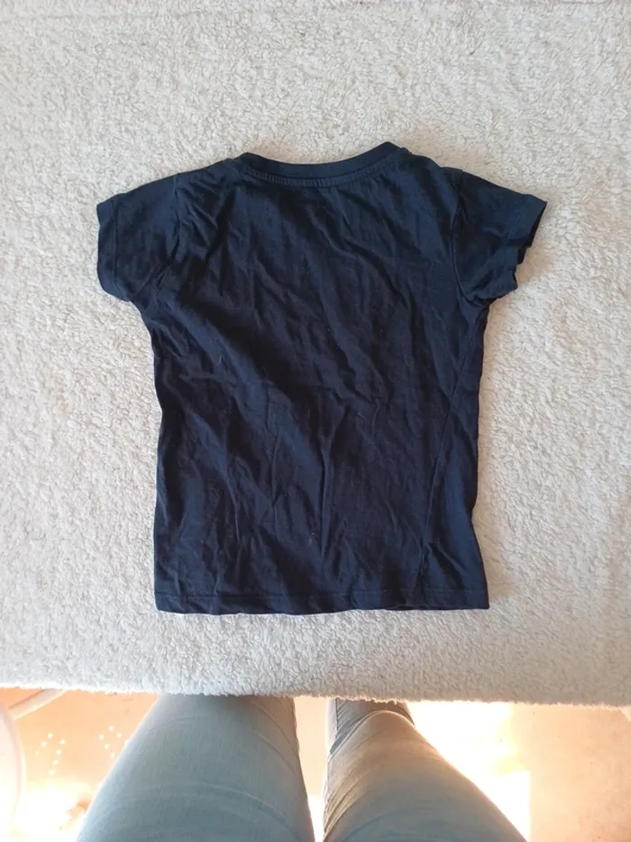 Tee shirt mademoiselle je sais tout - photo numéro 3