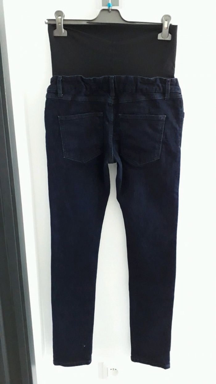 Jean de grossesse bleu La Redoute taille 36 en excellent état - photo numéro 2
