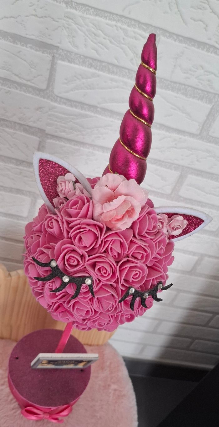 Deco fleurs licorne - photo numéro 2