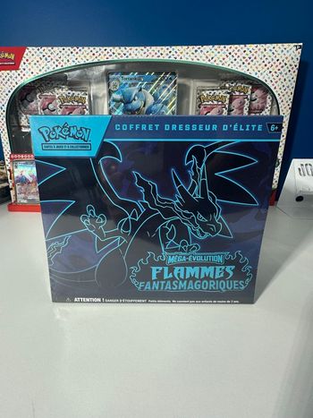 ETB ME02 Flammes Fantasmagoriques - Méga-Dracaufeu X - Scellé 