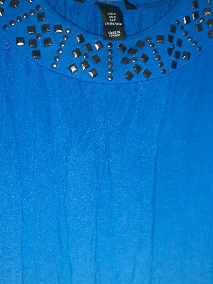 Débardeur femmes bleu T : S - photo numéro 3