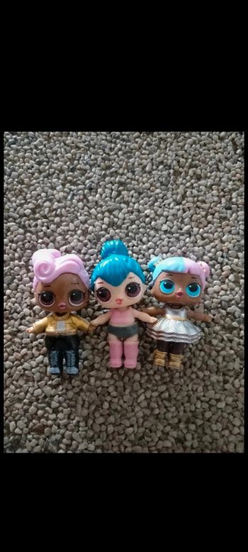 3 poupées lol